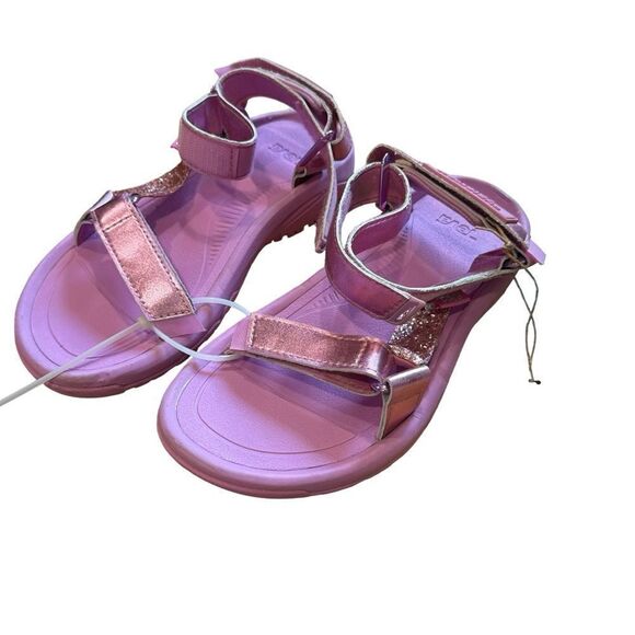Revolve Teva X Christian Cowan Hurricane XLT2 Glitter Velcro Strap Sandals - Picture 5 of 12